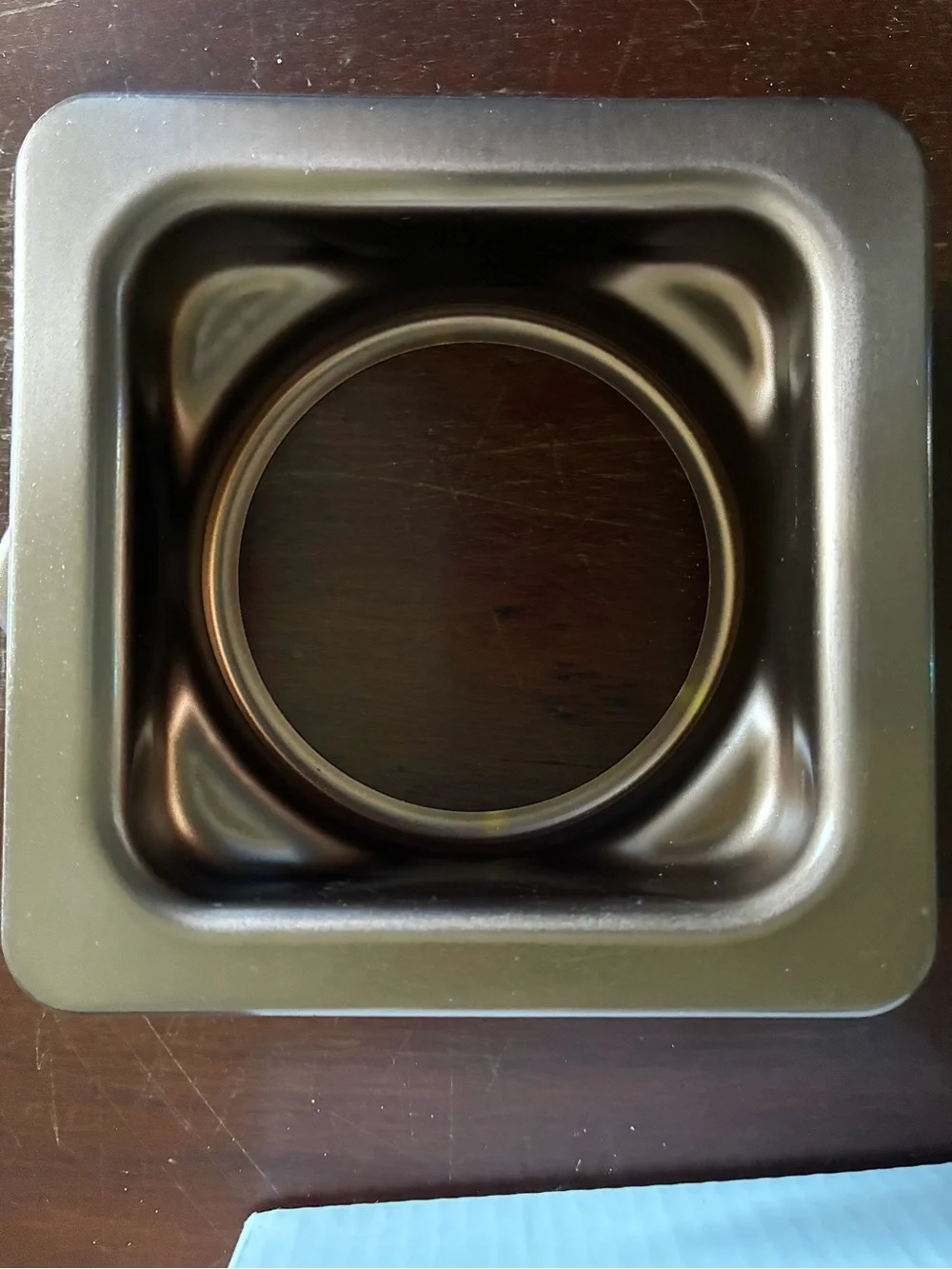 Oil-Rubbed Bronze Square Sink/ Shower Drain with Removable Strainer